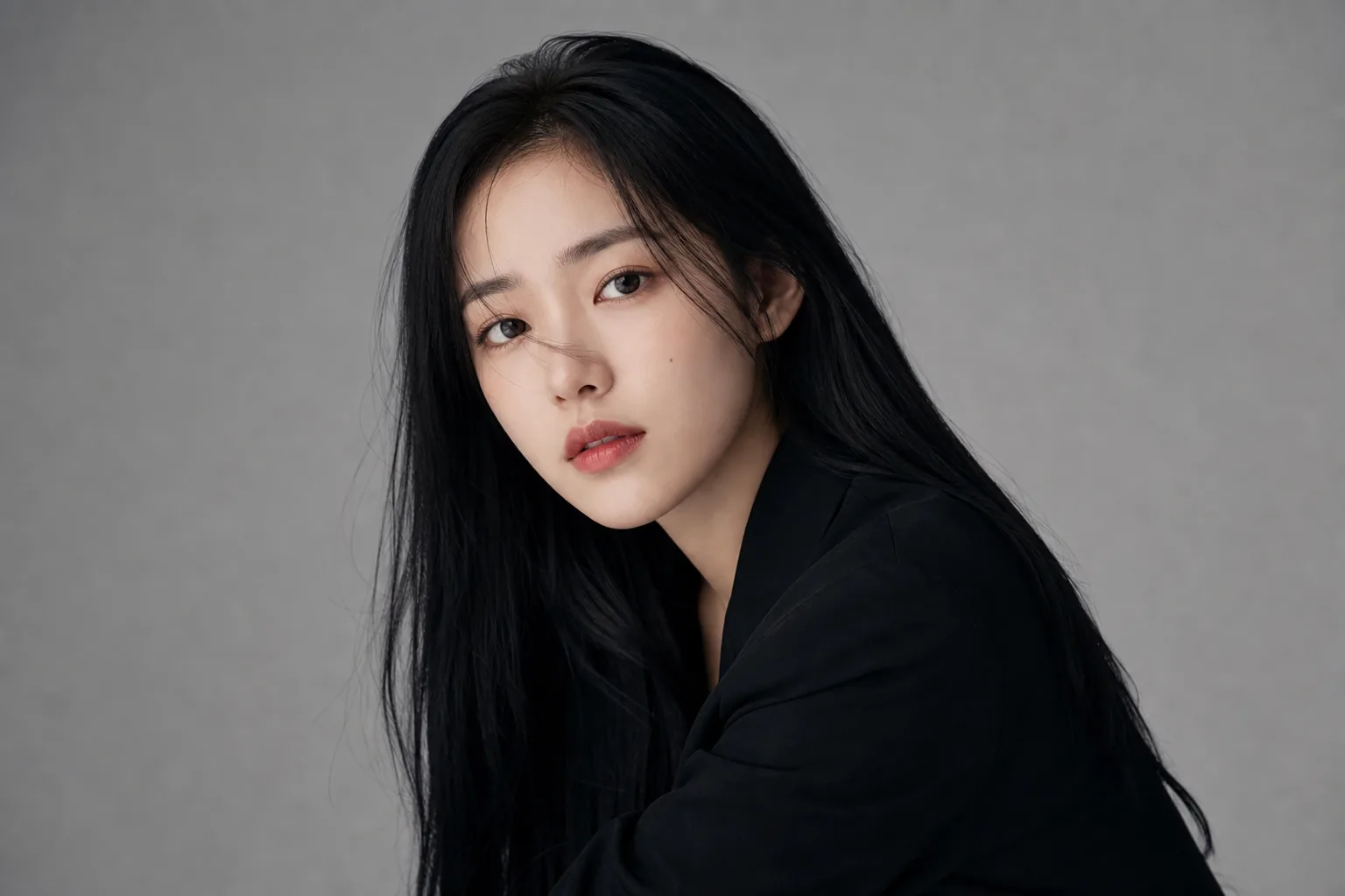 K-pop artist profile photo session representing Choi Yujin fresh start