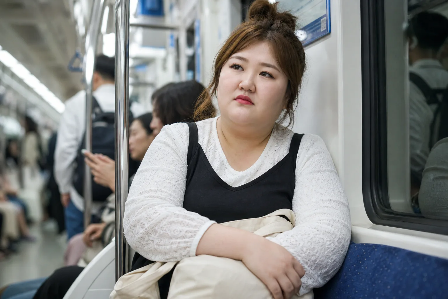 Korean variety star discussing public comments and body image