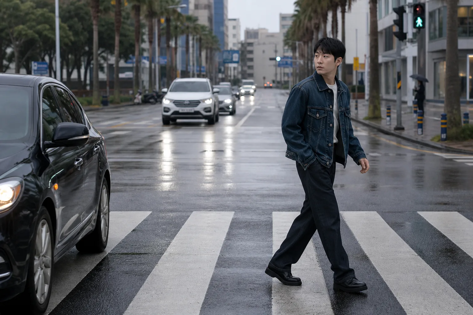 Korean entertainer preparing to resume filming after minor accident
