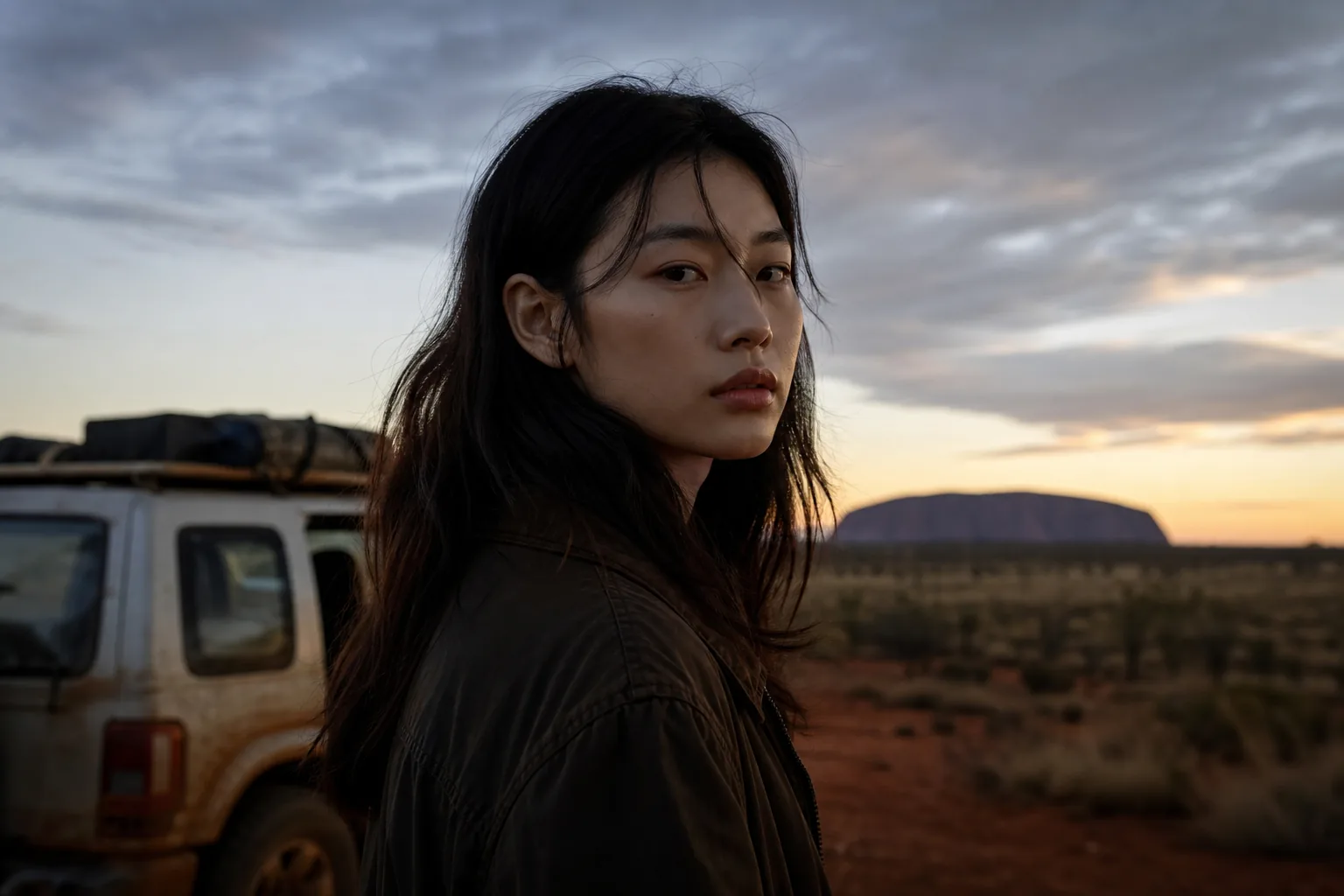Korean mystery drama adaptation set against an Australian outback atmosphere