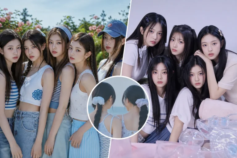 K-pop styling debate around NewJeans summer teaser and ILLIT comparisons