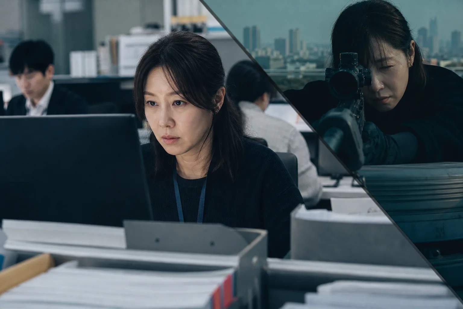 Secret sales team preparing an undercover office mission in A Bona Fide Killer