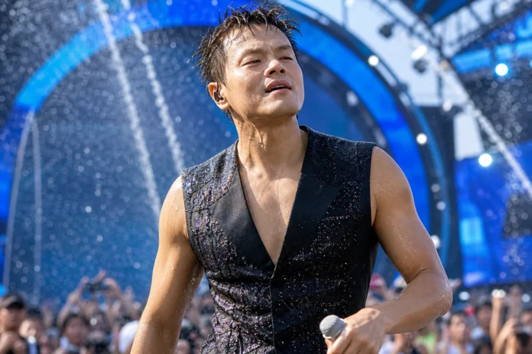 J.Y. Park WET summer single Waterbomb 2026 editorial image