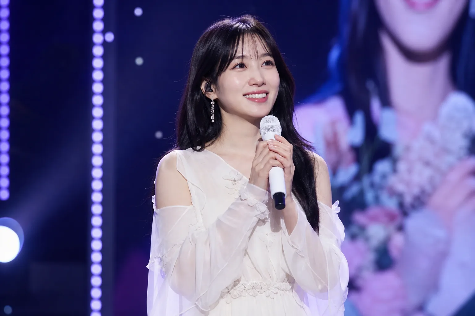 Fan concert stage prepared for Park Eun Bin anniversary event