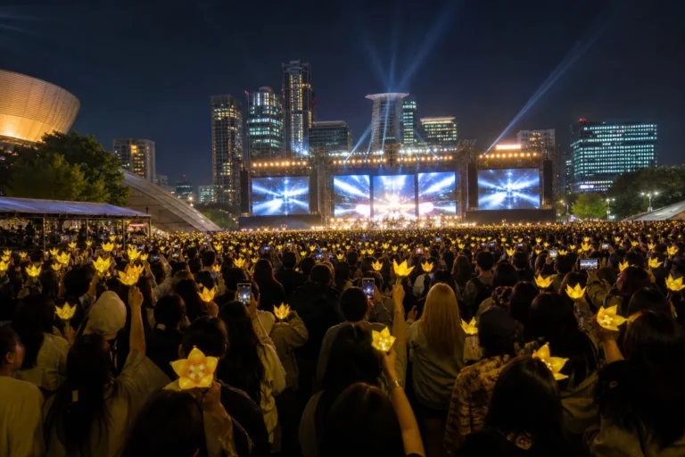 Big Bang 20th anniversary Seoul fan event concert crowd