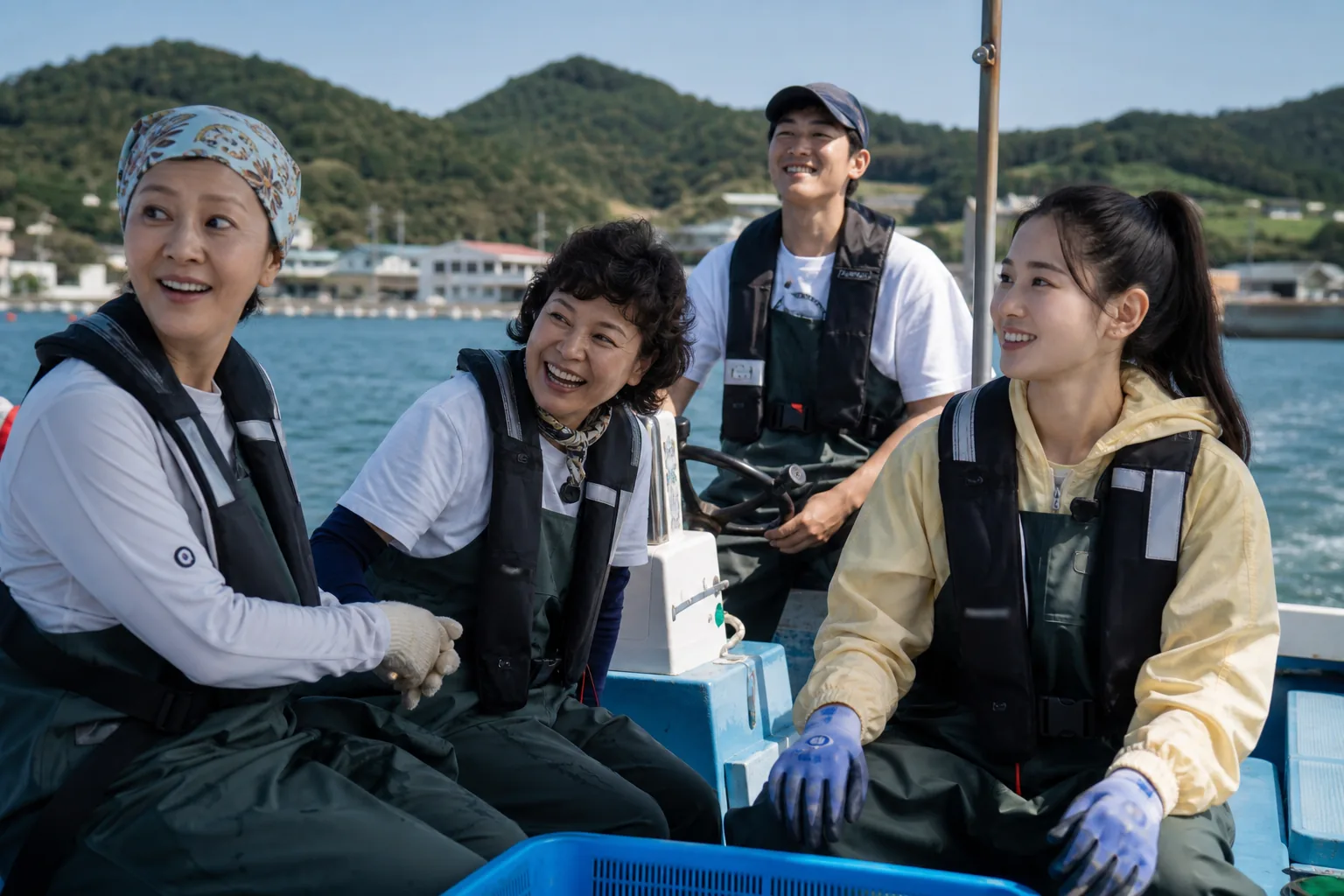 Korean coastal variety show highlighting local ingredients and cast chemistry