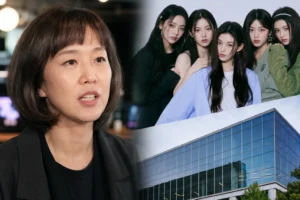 K-pop studio image representing NewJeans dispute and HYBE criticism