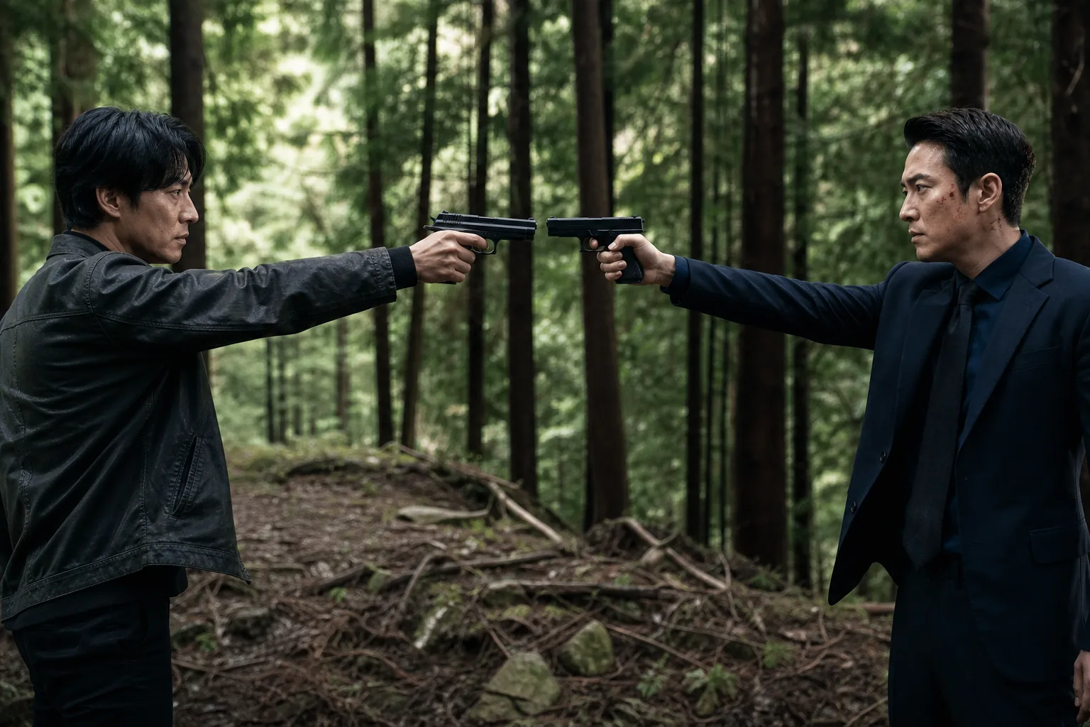 Korean revenge drama atmosphere with family stakes and final episode tension
