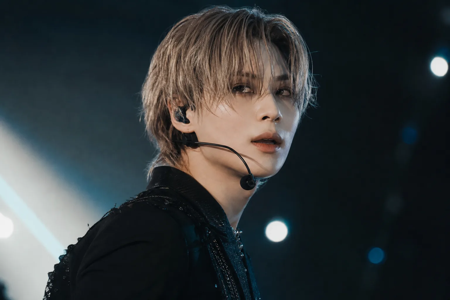 Taemin LiMiNaL world tour stage concept editorial image