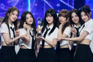 idntt celebrates second Music Bank win for Kids Return