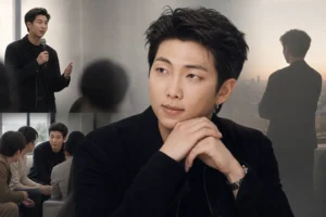 BTS RM leadership reflection editorial image