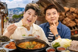 Super Junior Shindong Korean food travel variety show editorial image