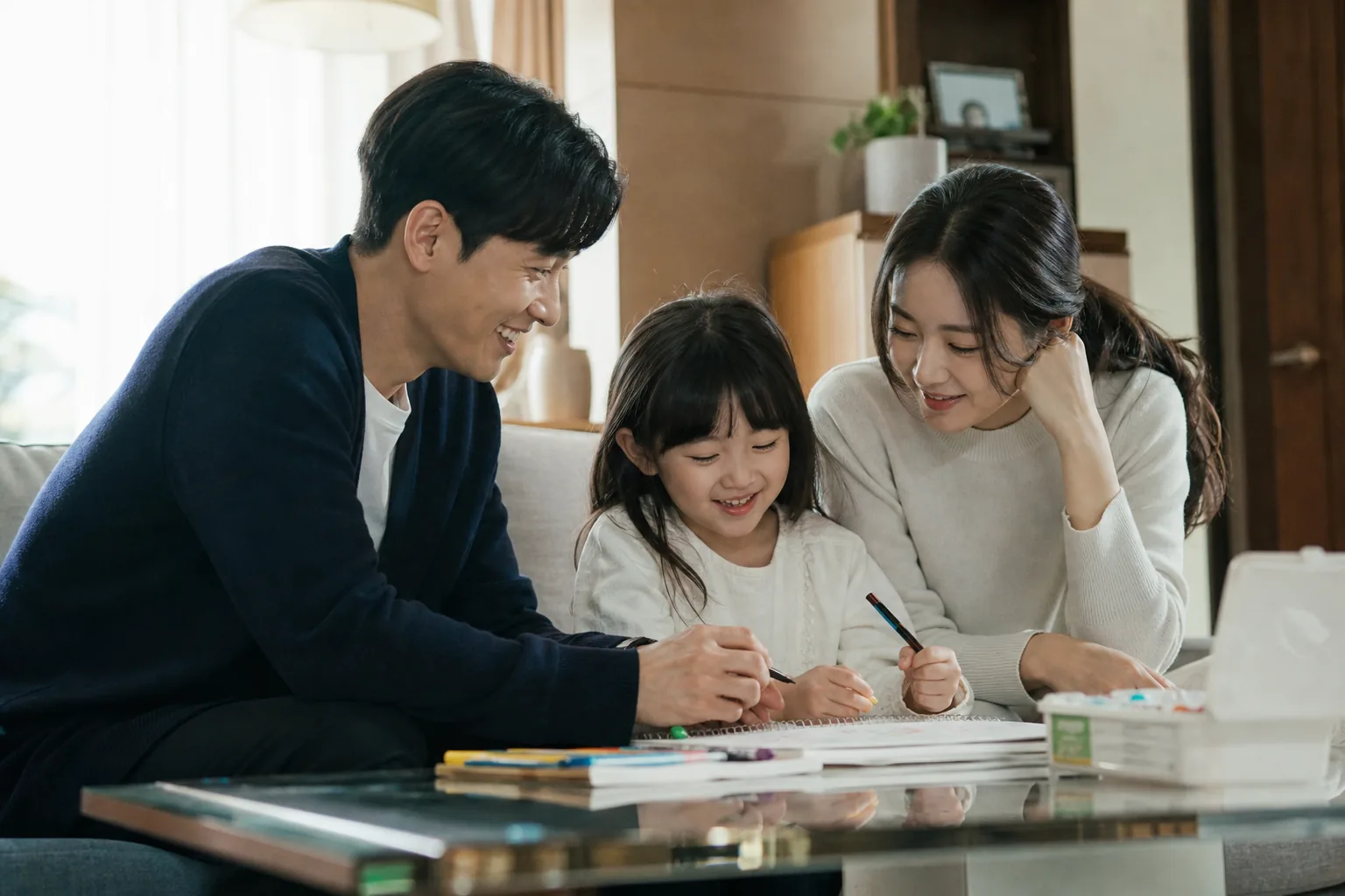 Korean thriller drama family mystery and kidnapping plot