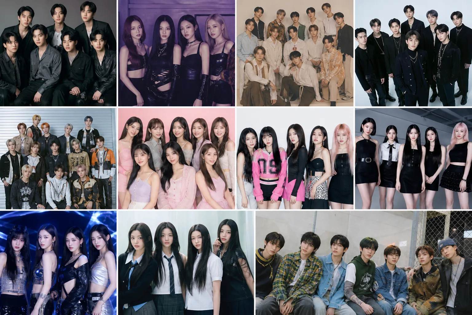 Korean music audience engagement and media buzz analytics concept