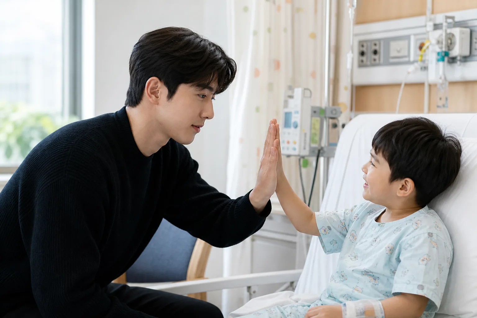 Children’s hospital care supported by Nam Joo-hyuk donation
