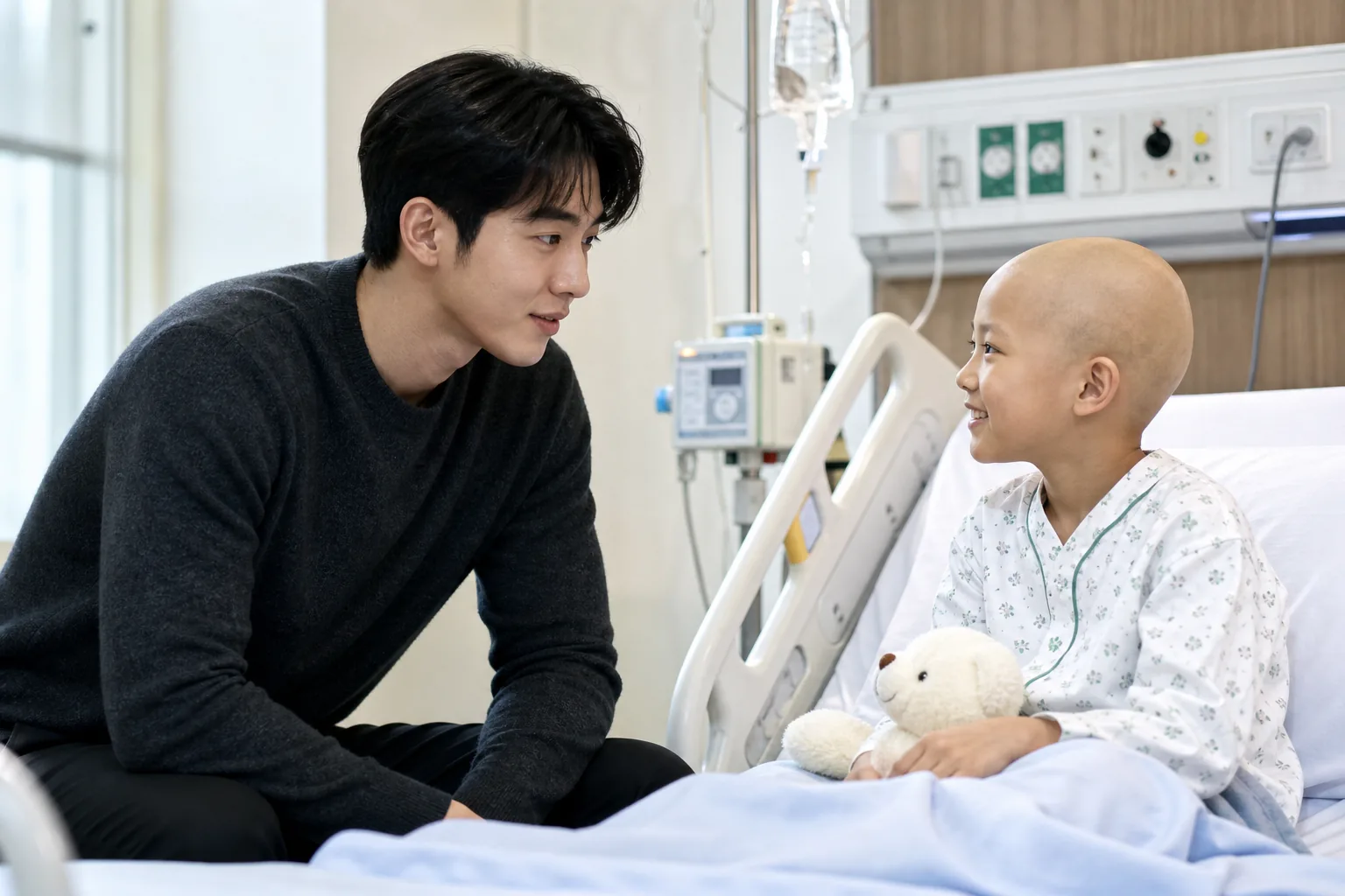 Long-term Korean entertainment charity support for medical care education and recovery