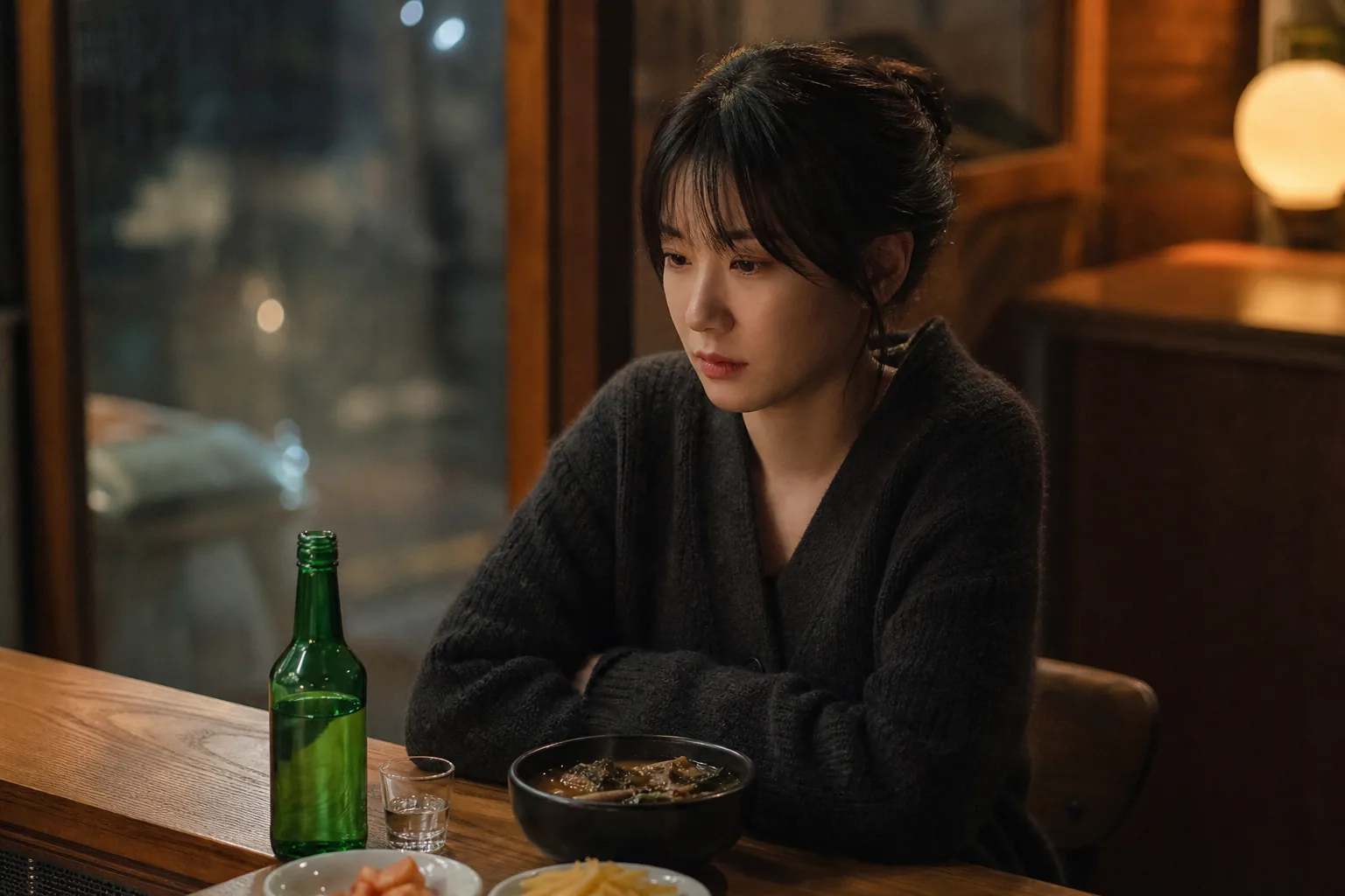 Cheon Yeo Ri inspired restaurant scene in occult romance drama preview
