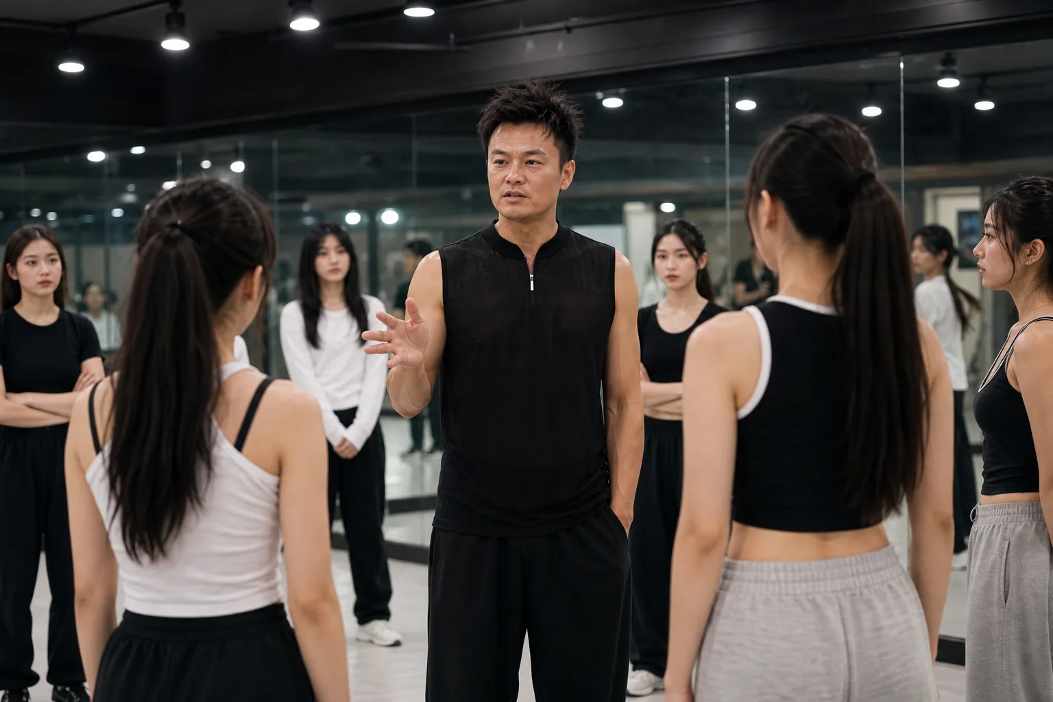 K-pop agency training environment focused on health and careful management