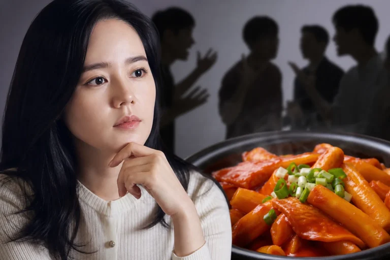 Han Ga In tteokbokki review debate in Korean entertainment