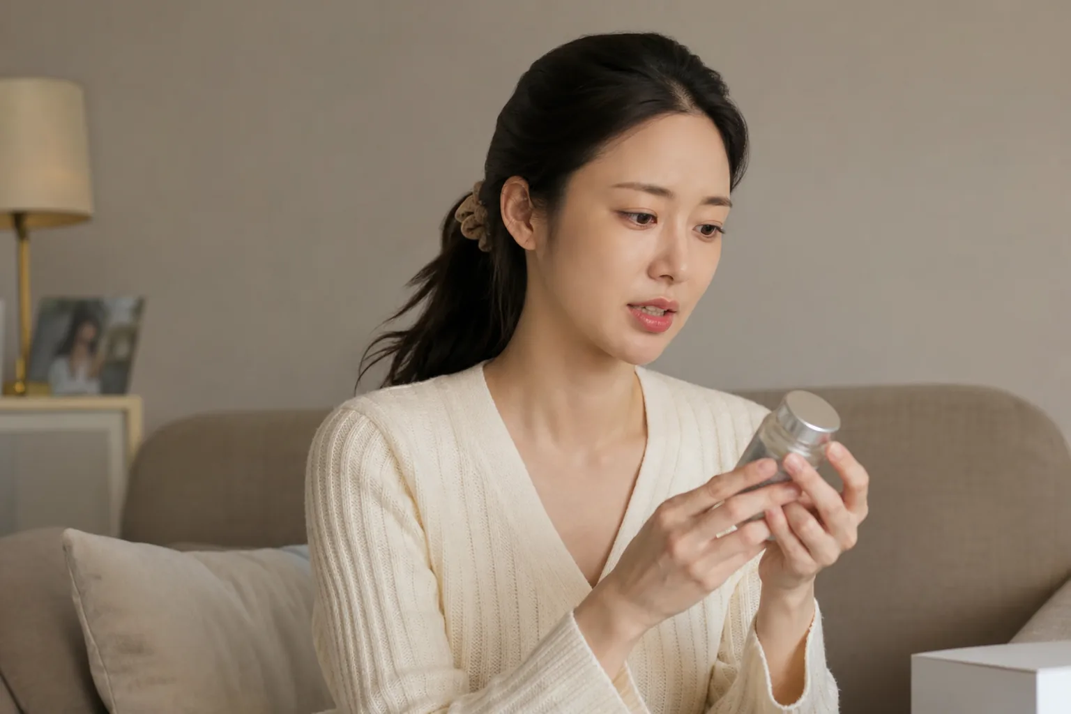 Personal wellness routine during pregnancy preparation