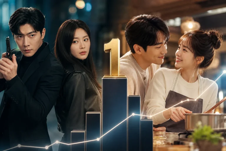 Agent Kim Reactivated finale ratings and Love on the Menu premiere in Korean drama news