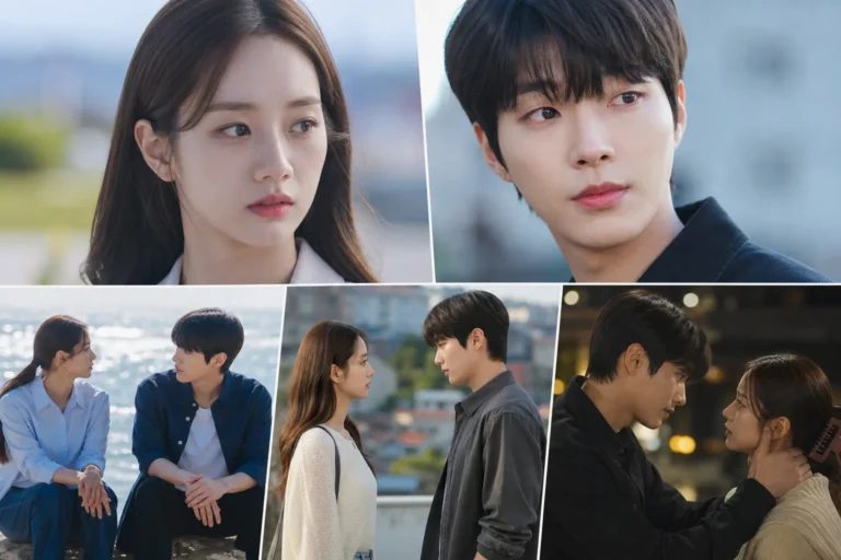 K-drama romance atmosphere for Dream To You with Hyeri and Hwang In Youp inspired characters
