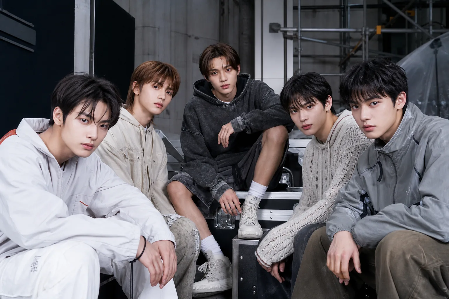 K-pop streaming milestone visual for CORTIS Spotify growth