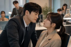 Office drama scene representing Seo In Guk's workplace romance conflict in See You At Work Tomorrow