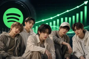 CORTIS Spotify streaming milestone editorial image