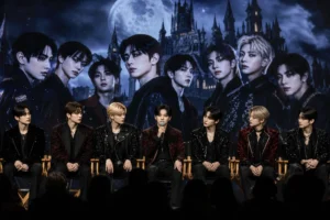 ENHYPEN Dark Moon inspired vampire concert concept at San Diego Comic-Con