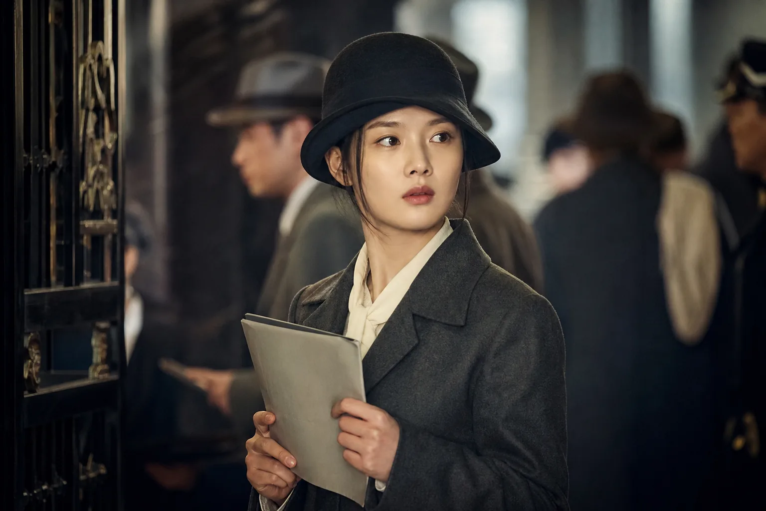 Gyeongseong period spy romance atmosphere for 100 Days of Deception