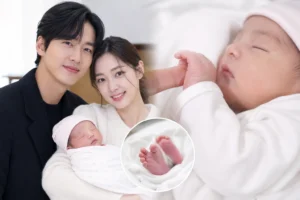 Namgoong Min and Jin Ah Reum become parents after welcoming a baby boy