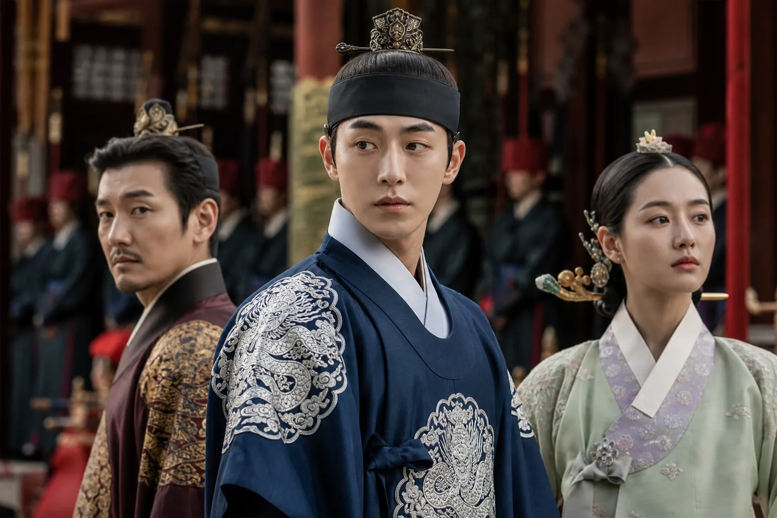 The East Palace leading a weekly K-drama attention chart