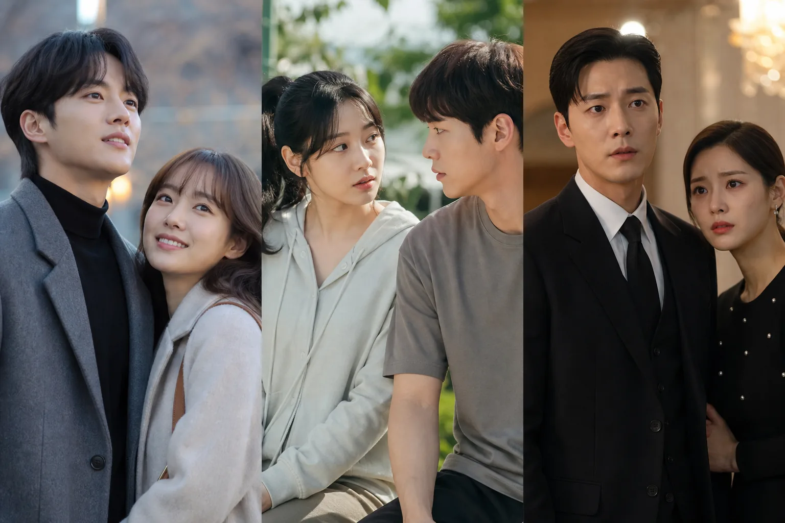 Korean drama production set showing actors preparing for a pivotal weekend episode