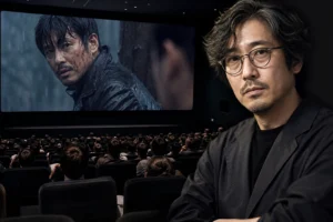 Movie theater audience watching a Korean sci-fi thriller inspired by Hope box office news