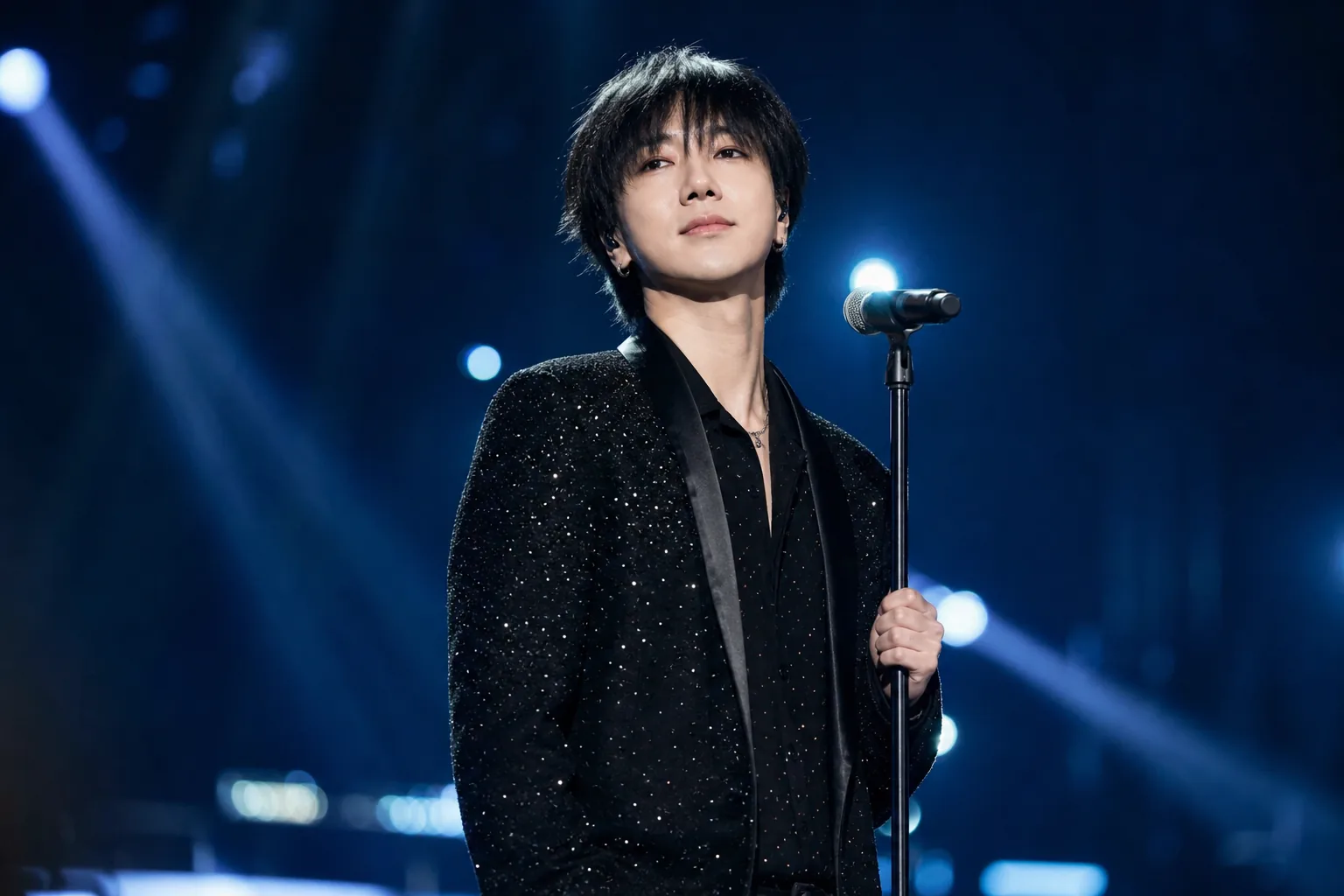 Modern concert venue atmosphere for Yesung anniversary tour dates
