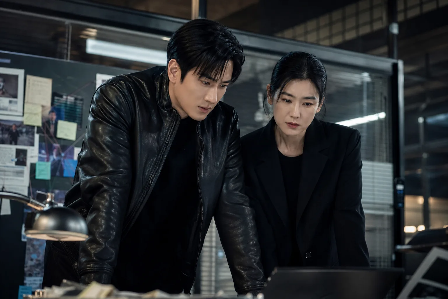 Modern Korean police investigation concept for Flex x Cop 2