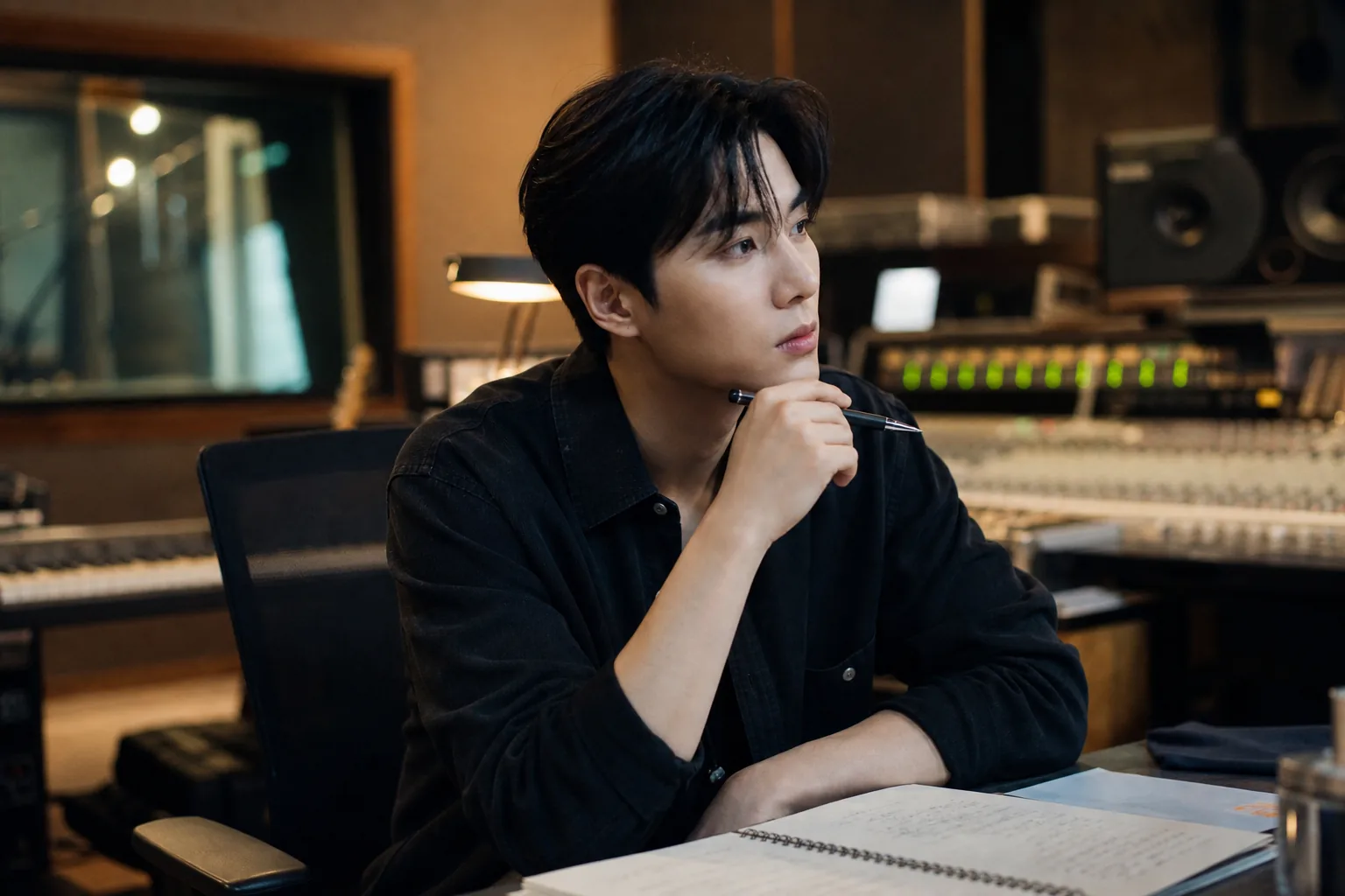 Recording studio concept for Young K YOUNGEST solo album