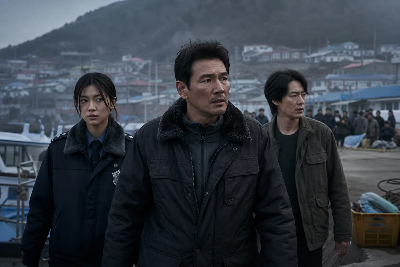 Korean cinema audience watching a major sci-fi film release