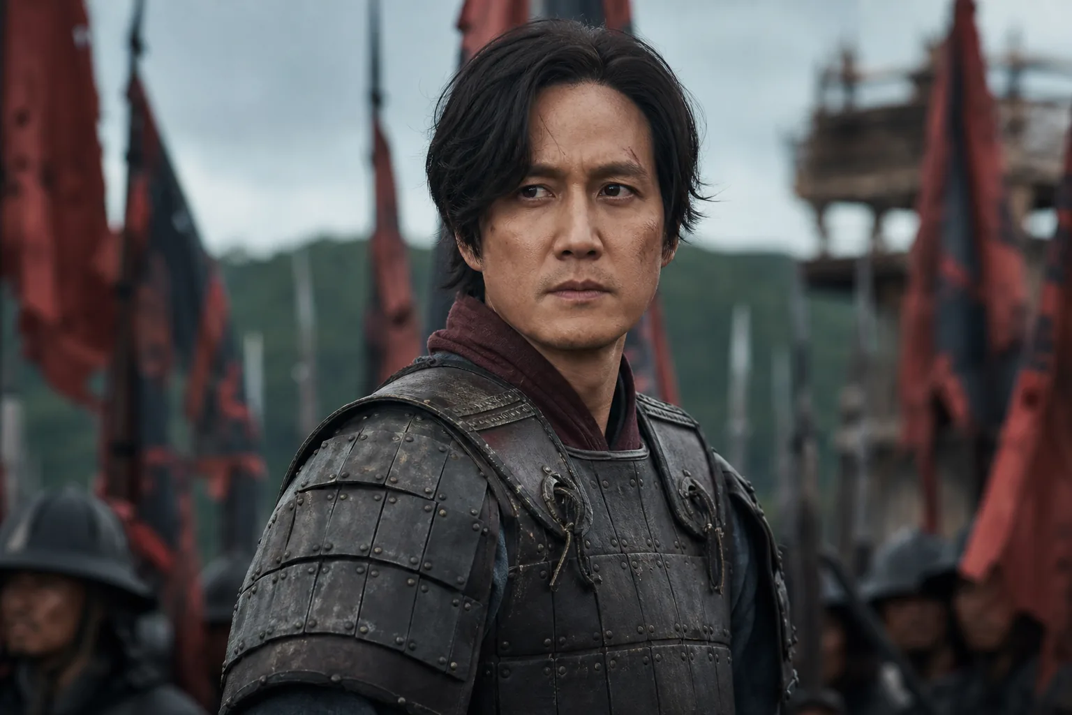 Korean film production set concept for a major historical action movie