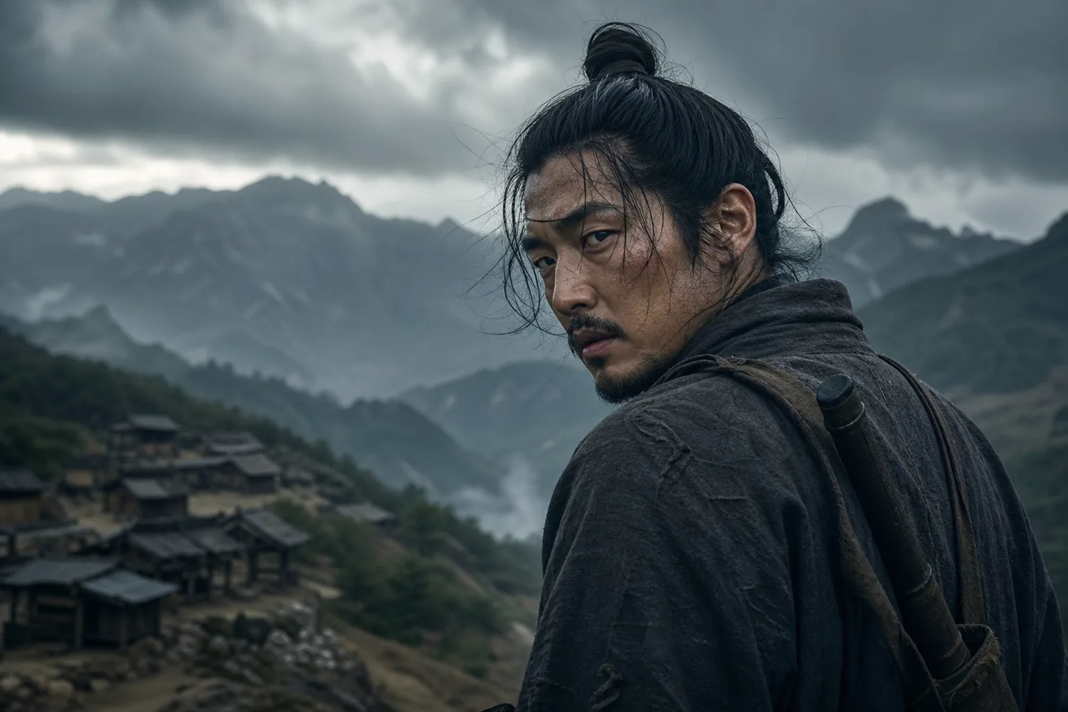 Joseon northern border film setting for Dochabi