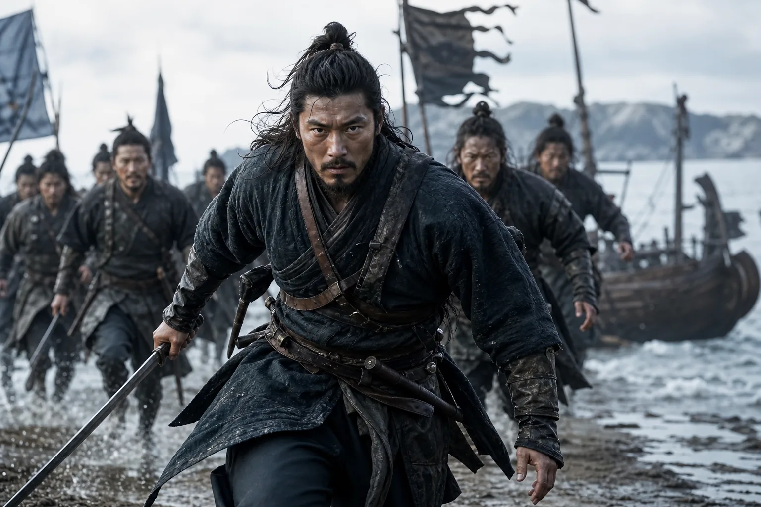 Cinematic historical film set inspired by Nambeol production