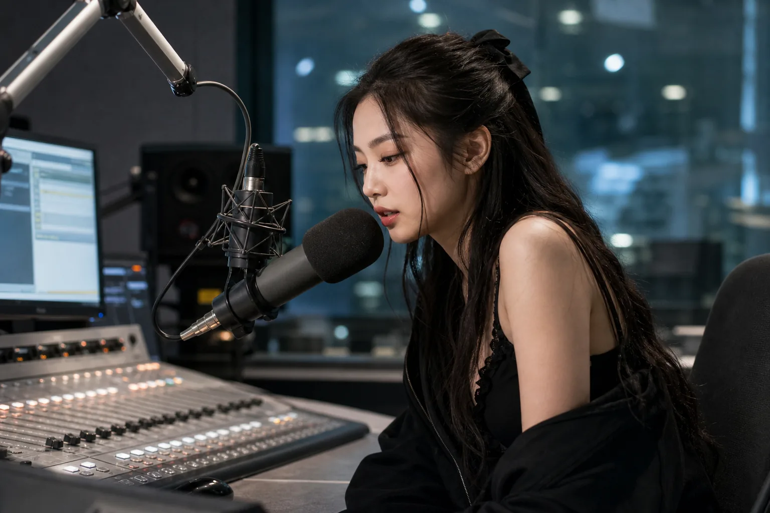 Global music chart scene representing Jennie's international chart momentum