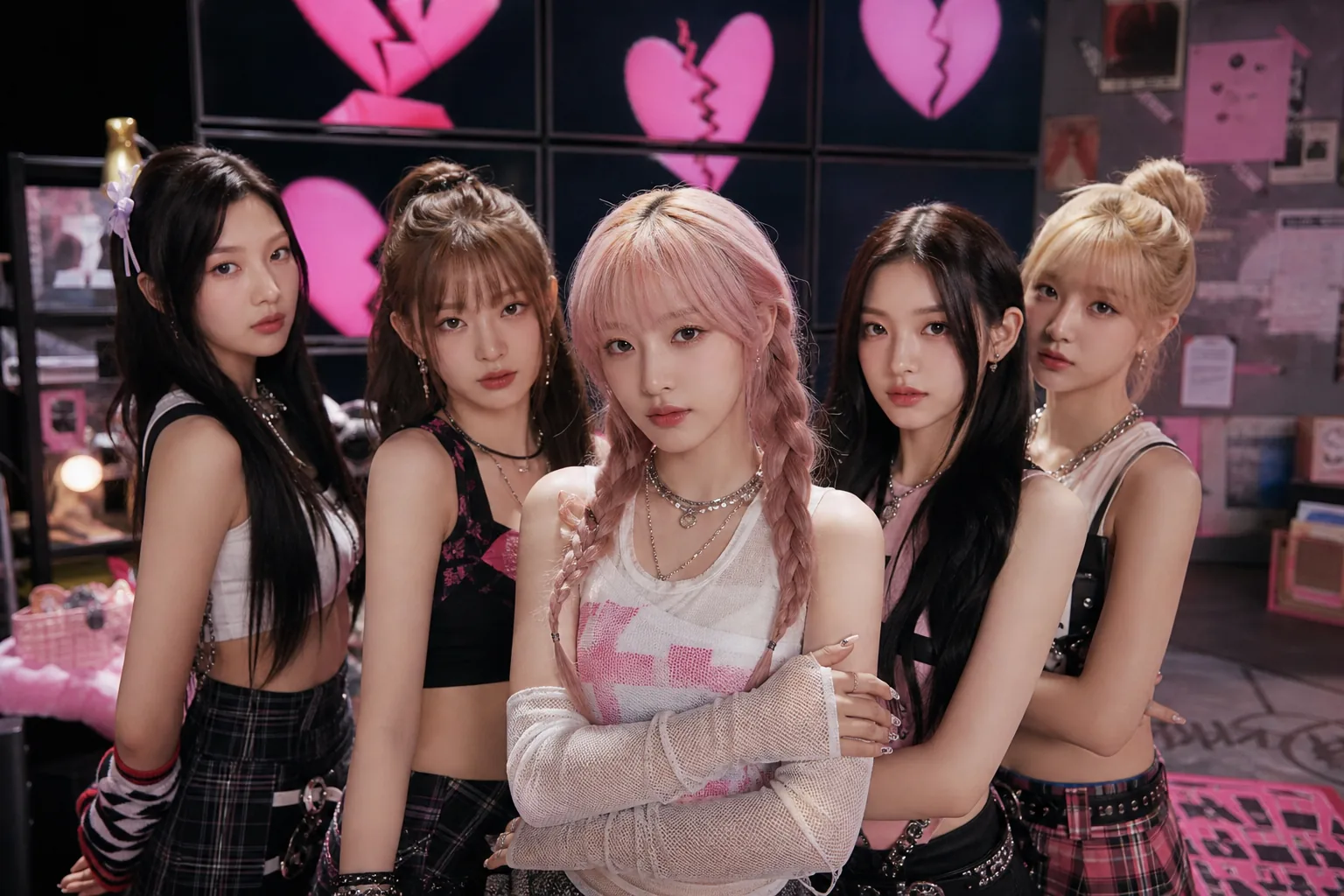 K-pop album and digital chart performance for idntt RESCENE and CORTIS