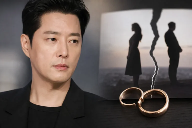 Go Ji Yong divorce announcement Korean entertainment news image