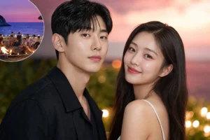 Lee Gwan Hee and Yu Si Eun relationship news inspired editorial image