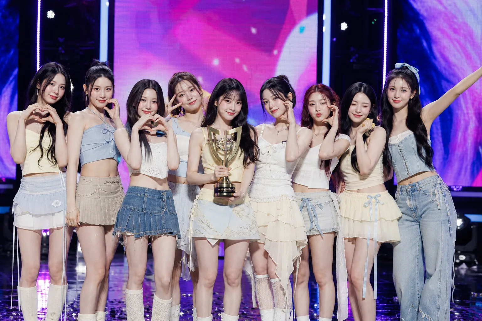 fromis_9 Vitamin ME first Show Champion win editorial image