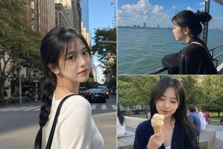 IVE Ahn Yujin U.S. tour update inspired editorial image