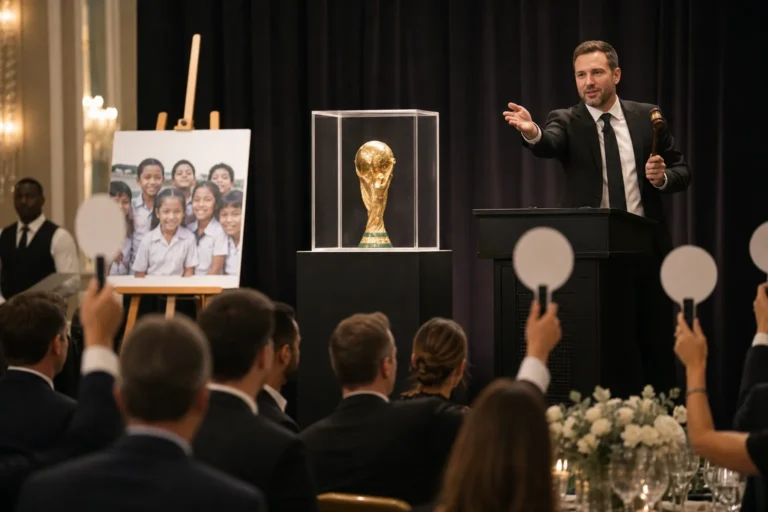 BTS World Cup charity auction raises funds for education