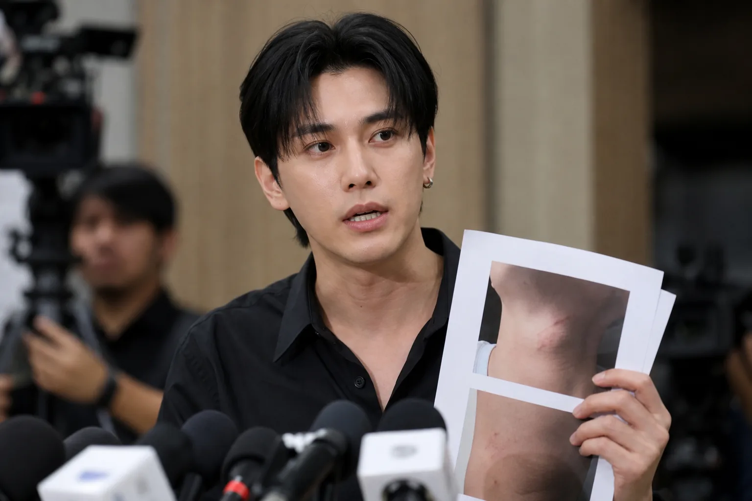 Public statement and social media updates related to Thai entertainment allegations